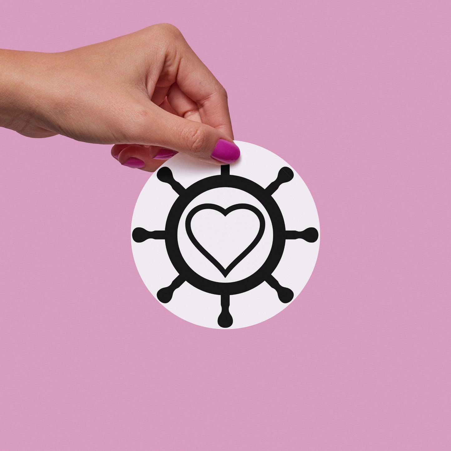 Rudder heart design for creative cutting machines