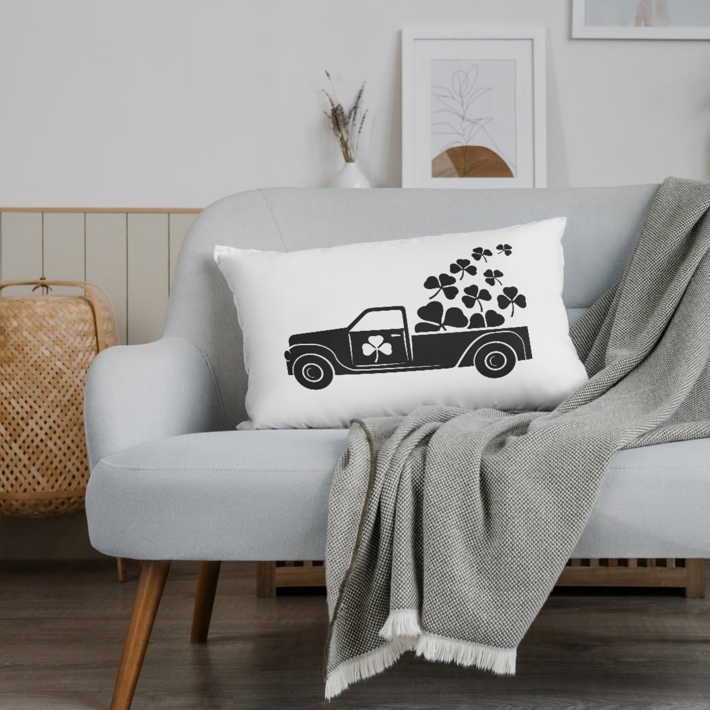 Celebrate Saint Patrick's Day with a festive truck design