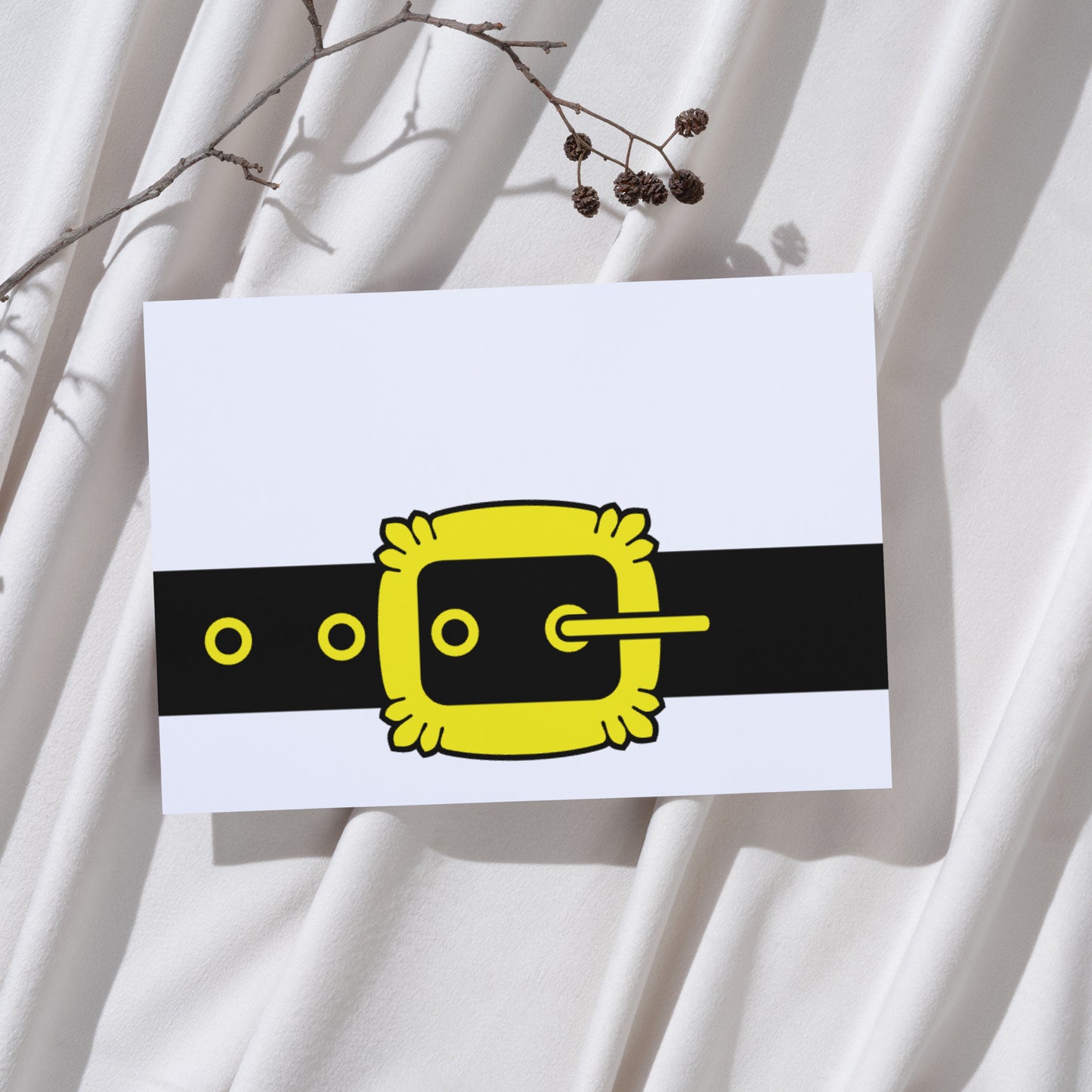 Creative Santa belt SVG design for cutting machines