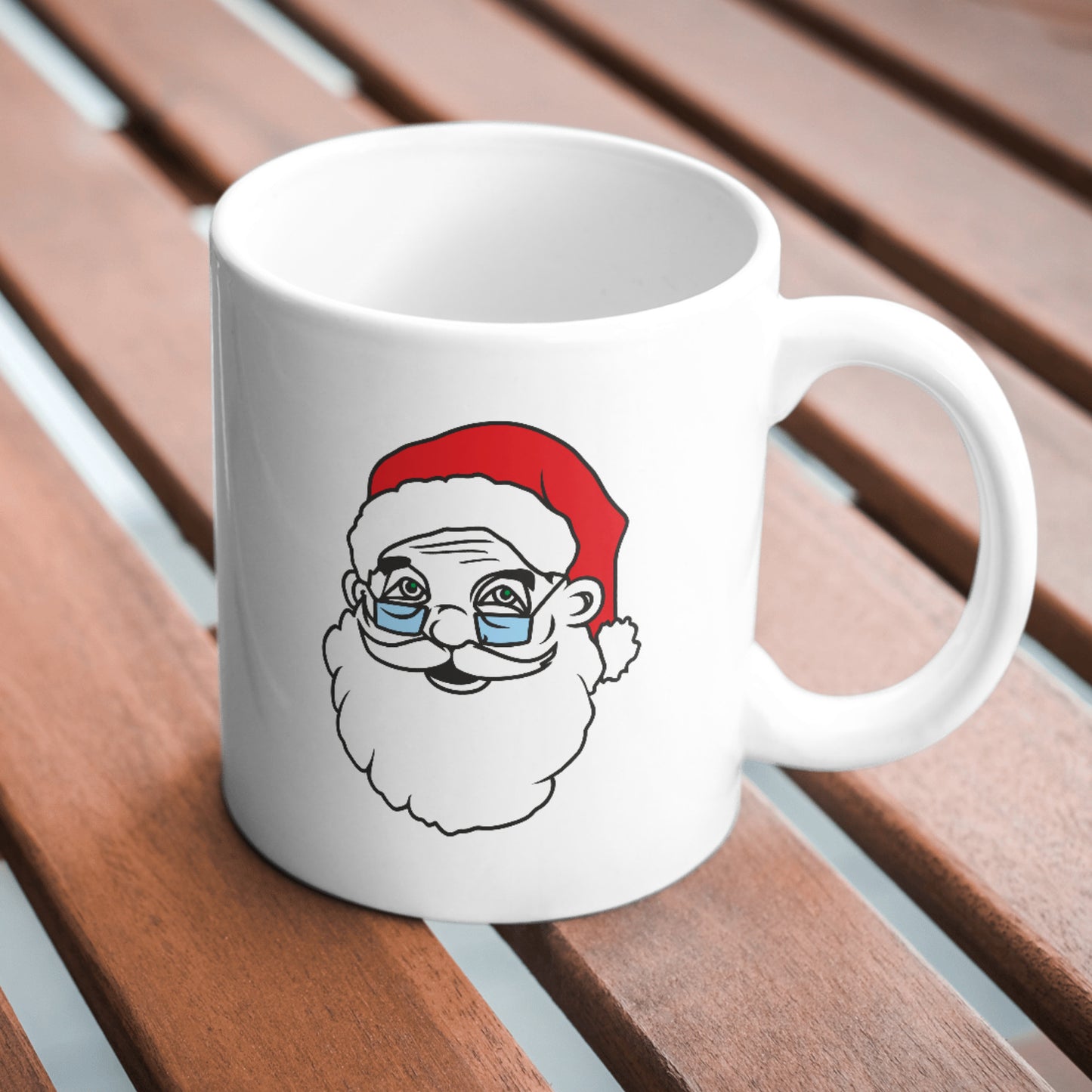 Classic Santa Claus illustration perfect for festive crafts