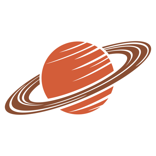 Stylish Saturn design for creative crafting projects