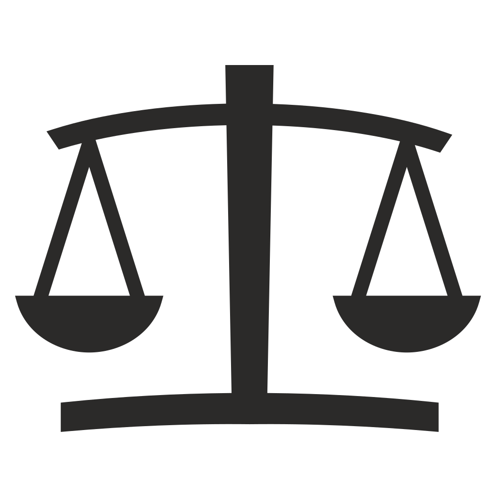 Crafting balance with a scale icon for creative projects