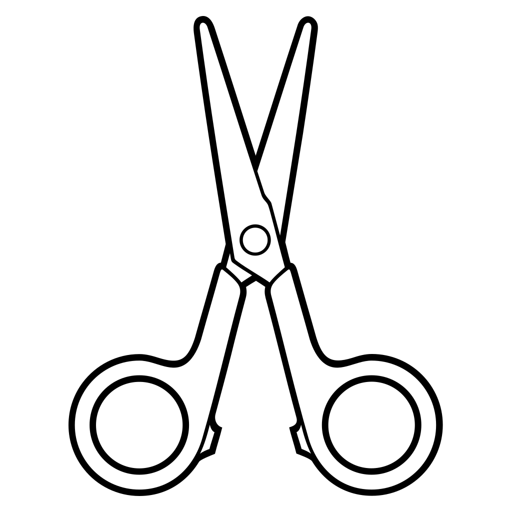 Creative vector scissors design perfect for cutting projects