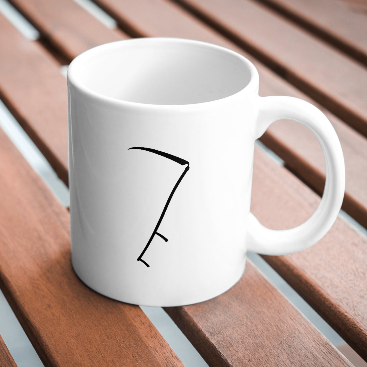 Creative scythe vector design for DIY cutting projects