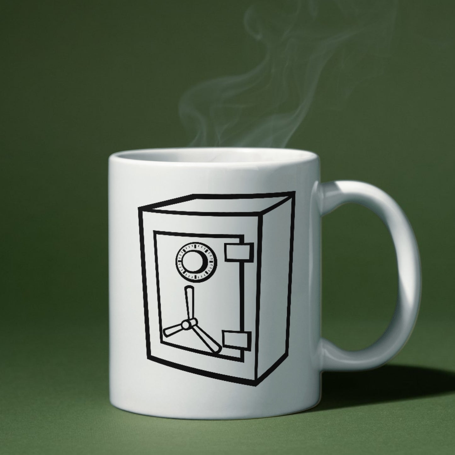 Stylish vector design of a security safe for projects