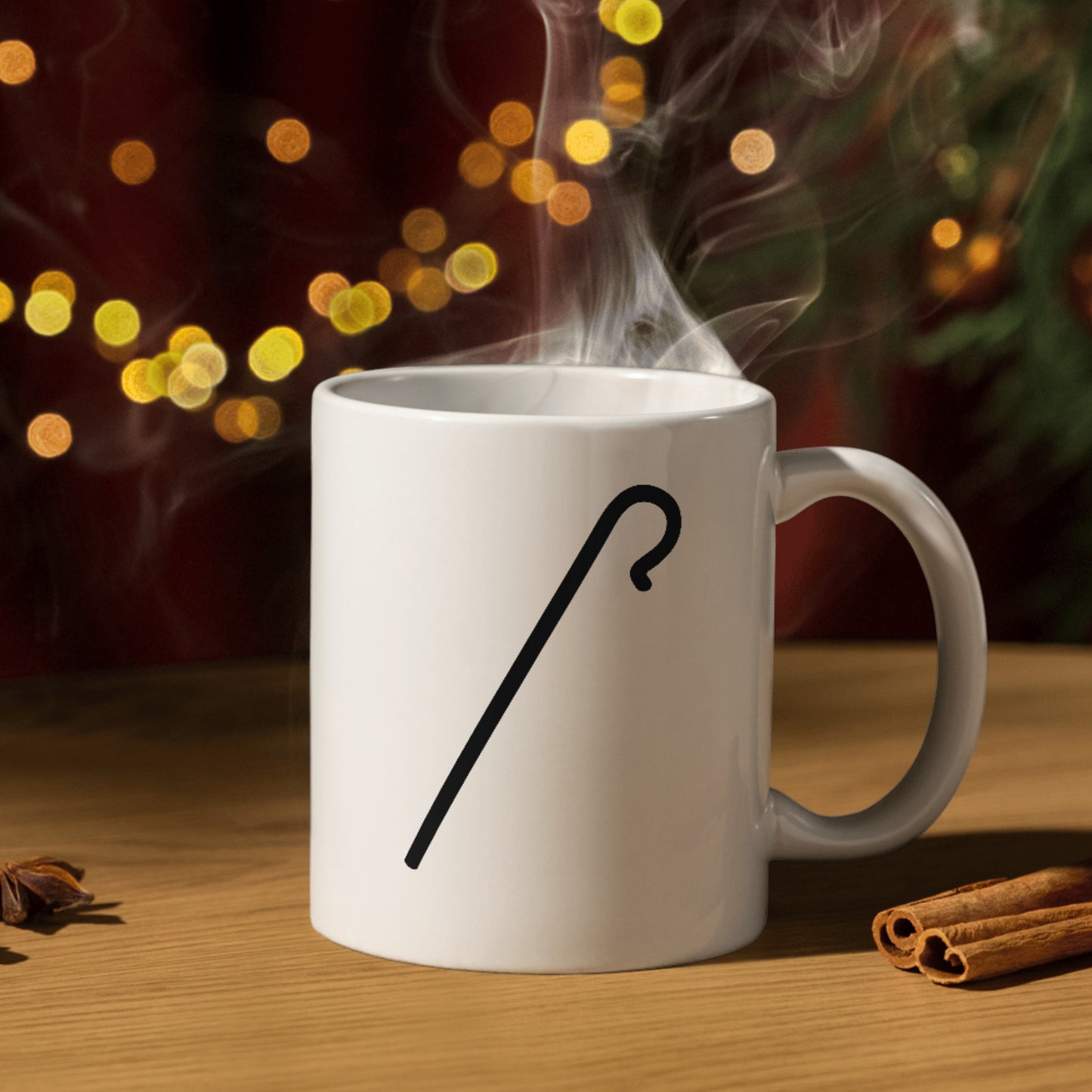 Creative shepherd crook design for crafting projects