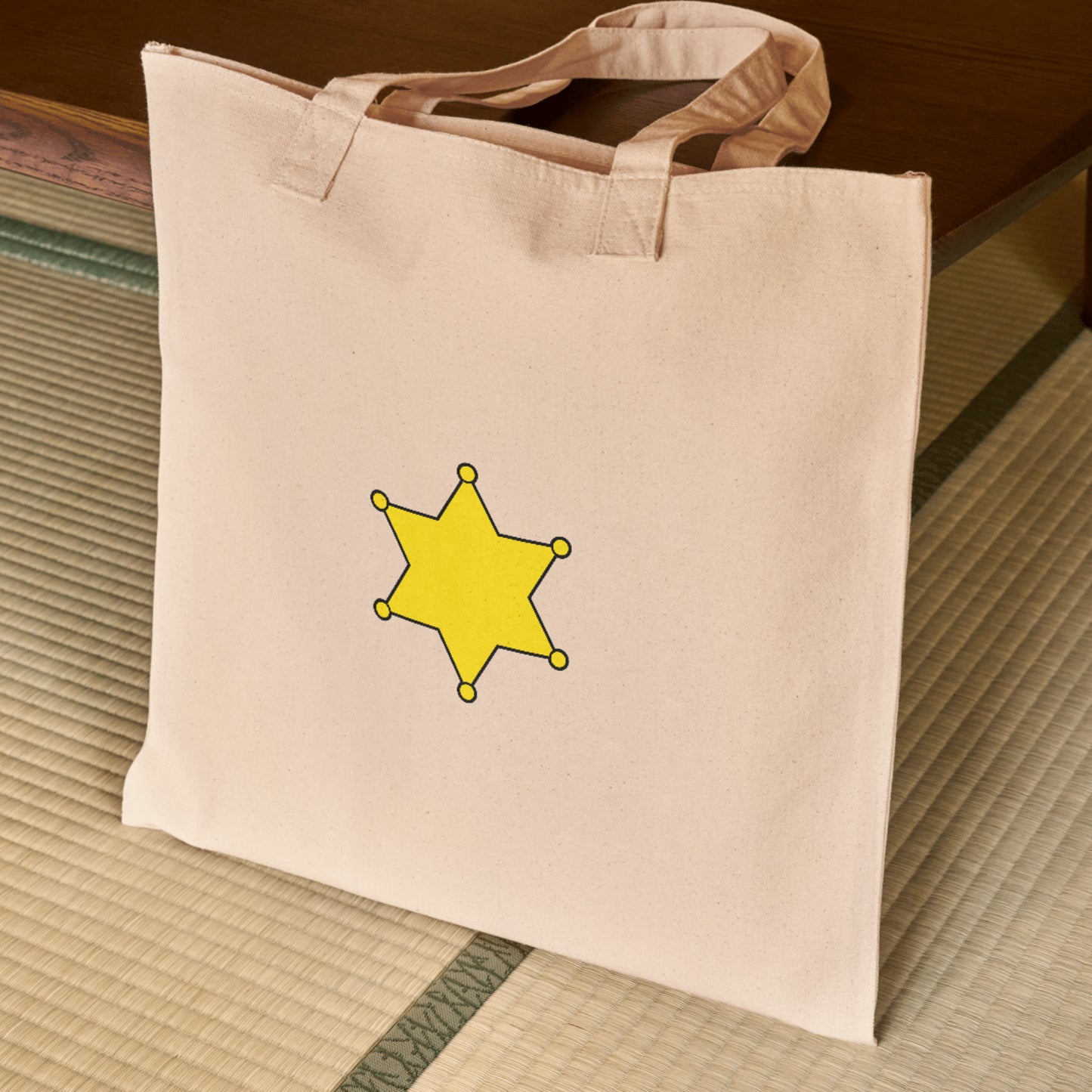 Bright yellow star design ideal for crafting projects