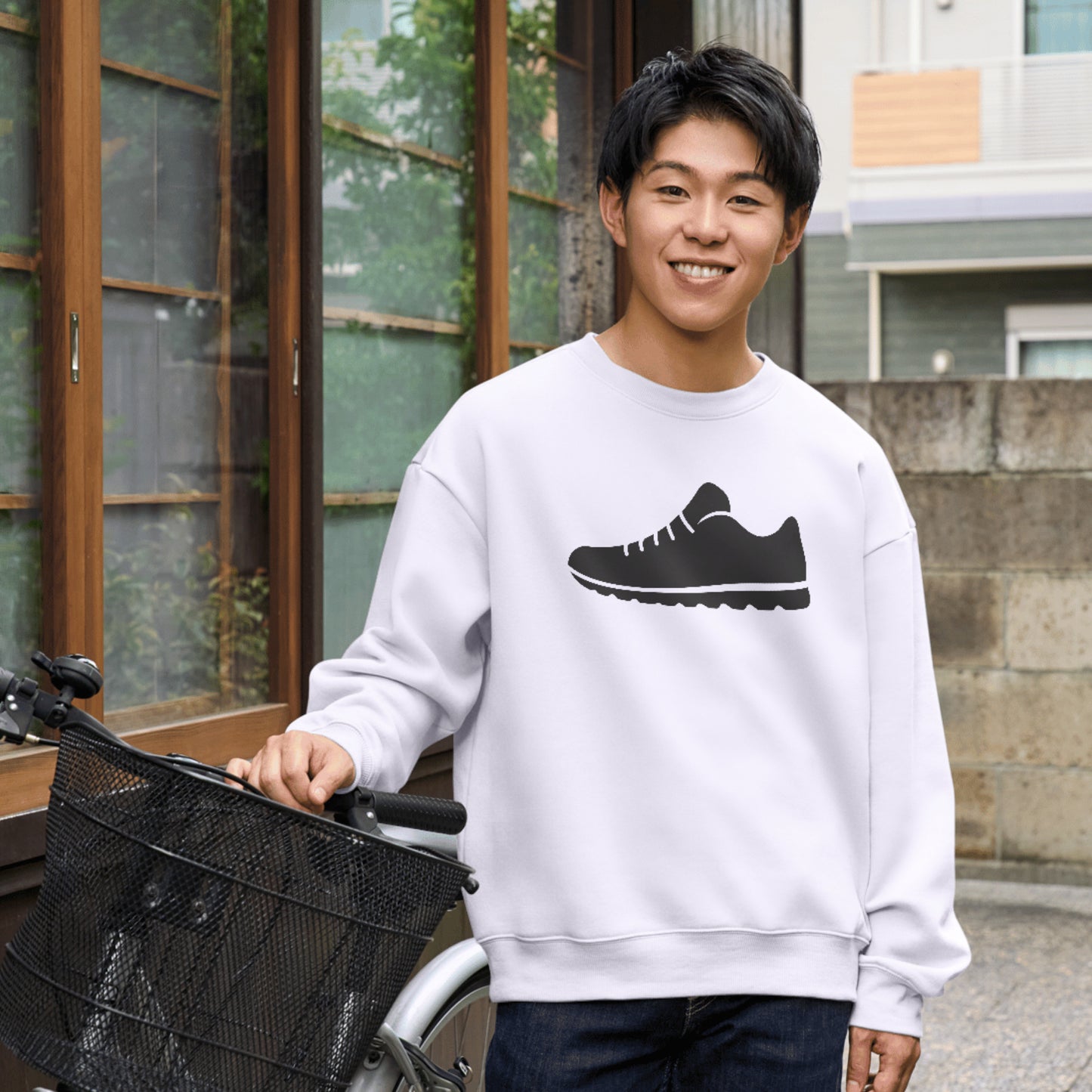 Creative shoe vector icon design for cutting machines