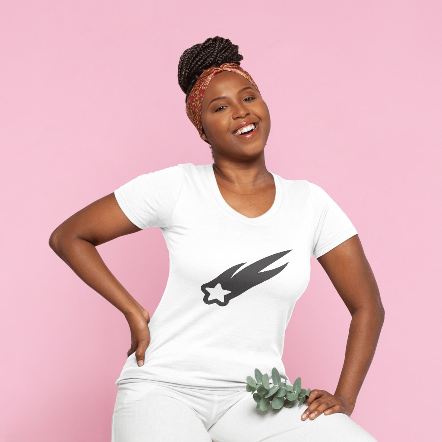 Shooting star design for creative cutting projects