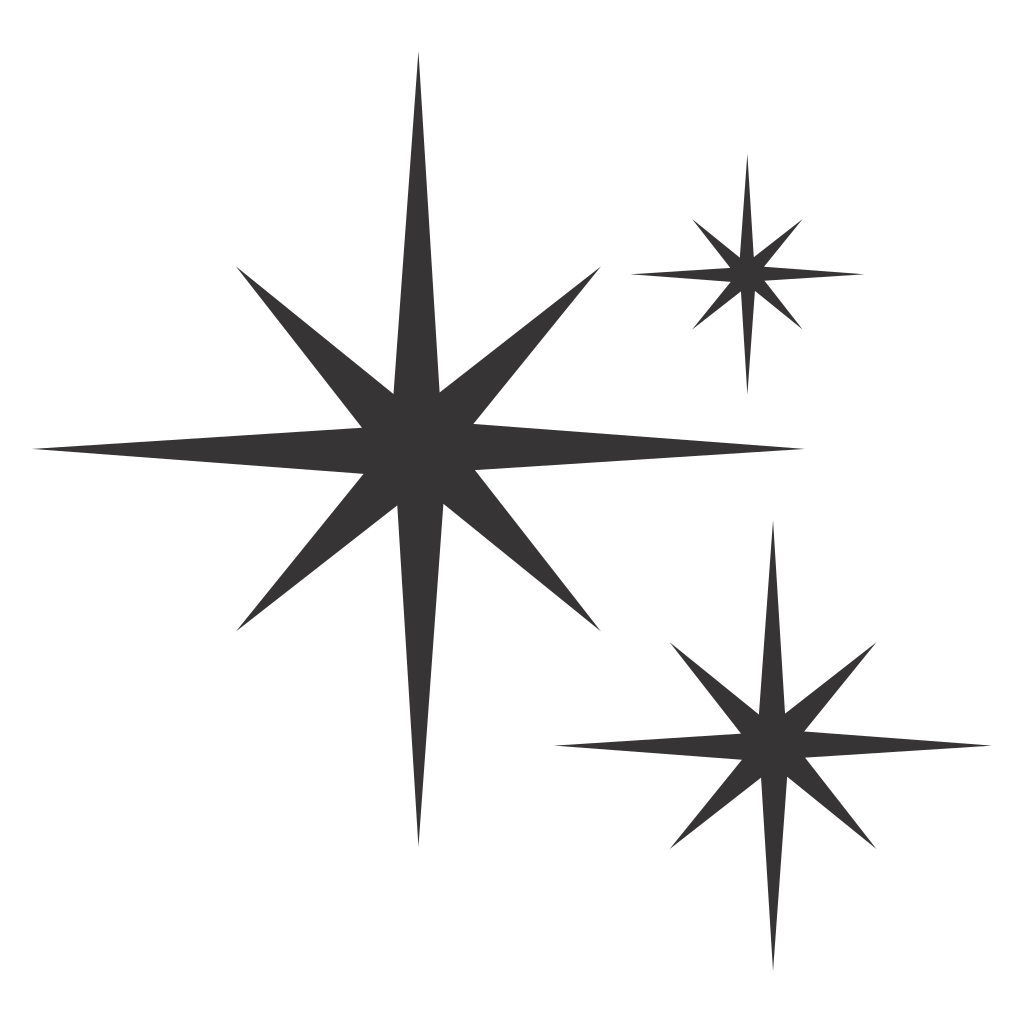 Create stunning silhouette stars for cutting machines