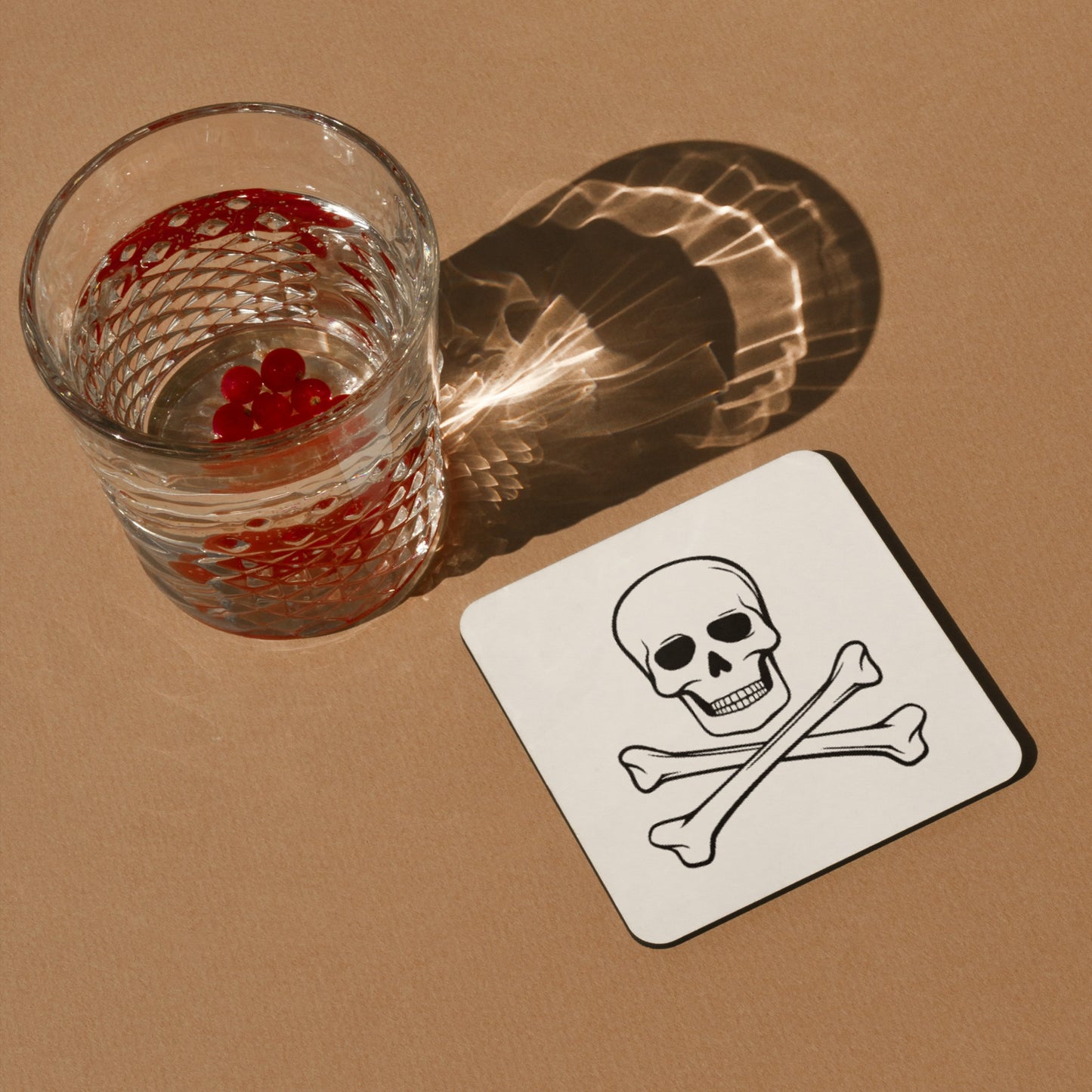 Creative skull and crossed bones design for cutting machines