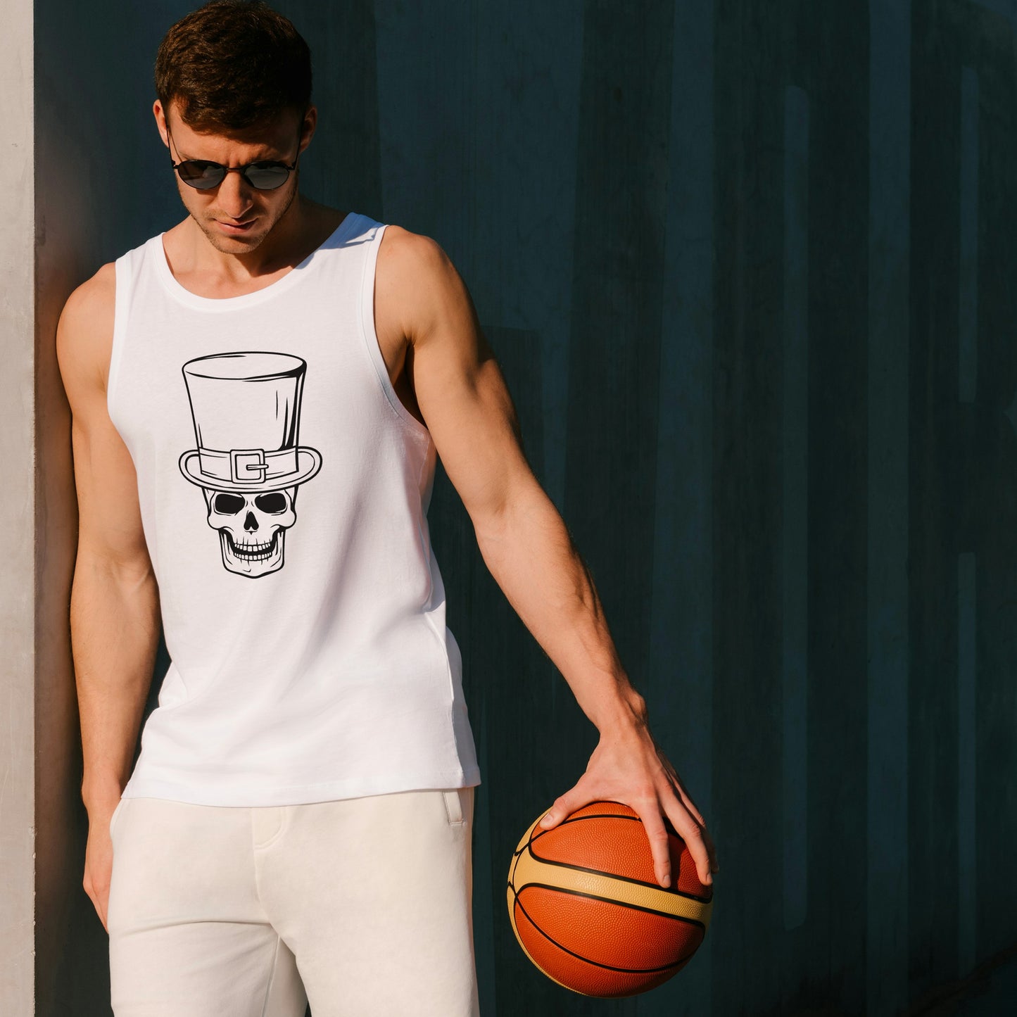 Skull leprechaun design perfect for cutting machines