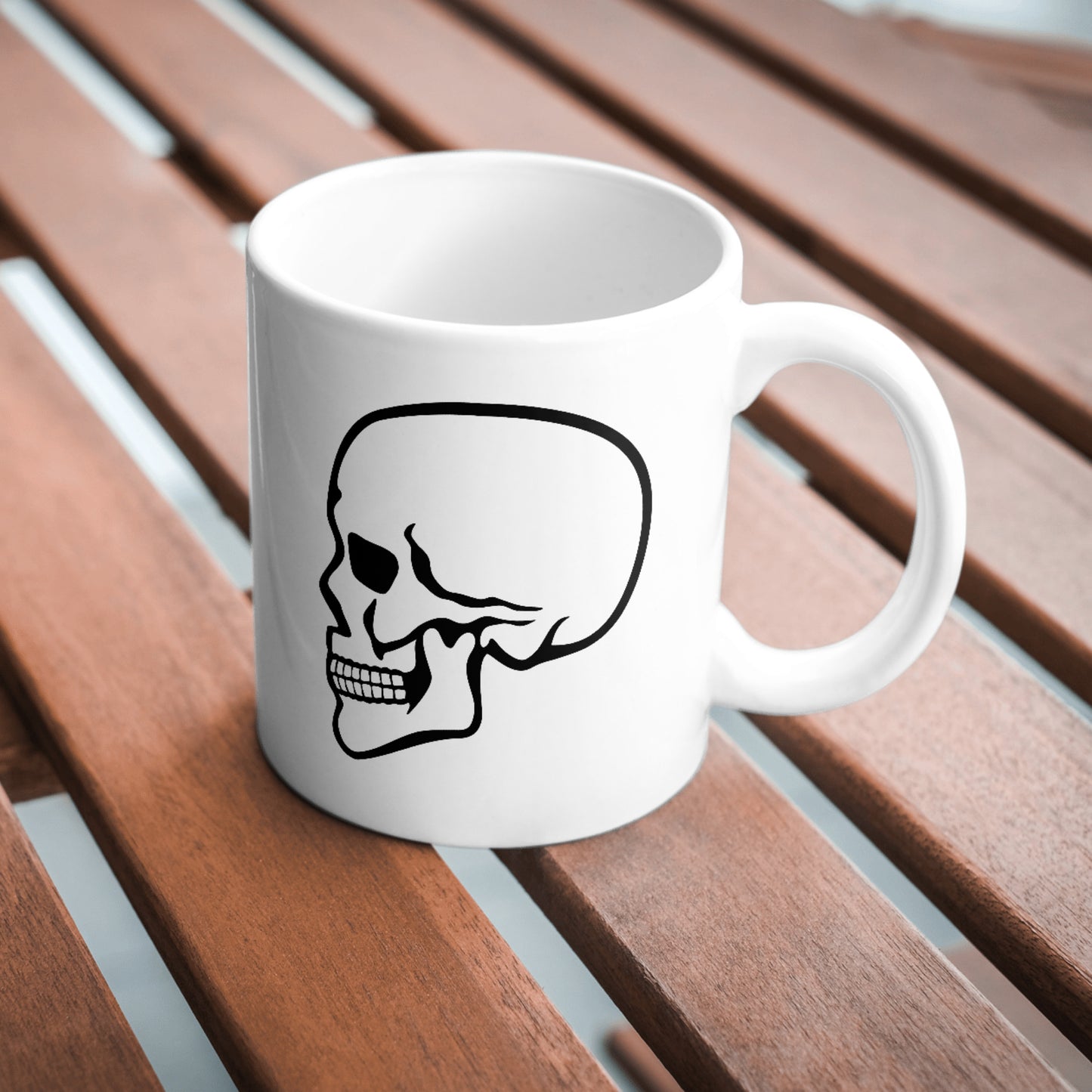 Unique skull profile vector design for cutting projects