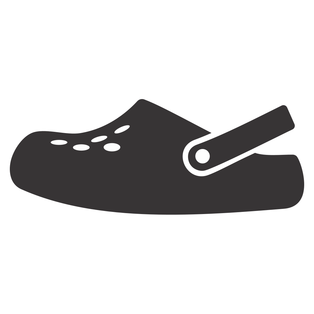 Creative vector design of a stylish footwear silhouette