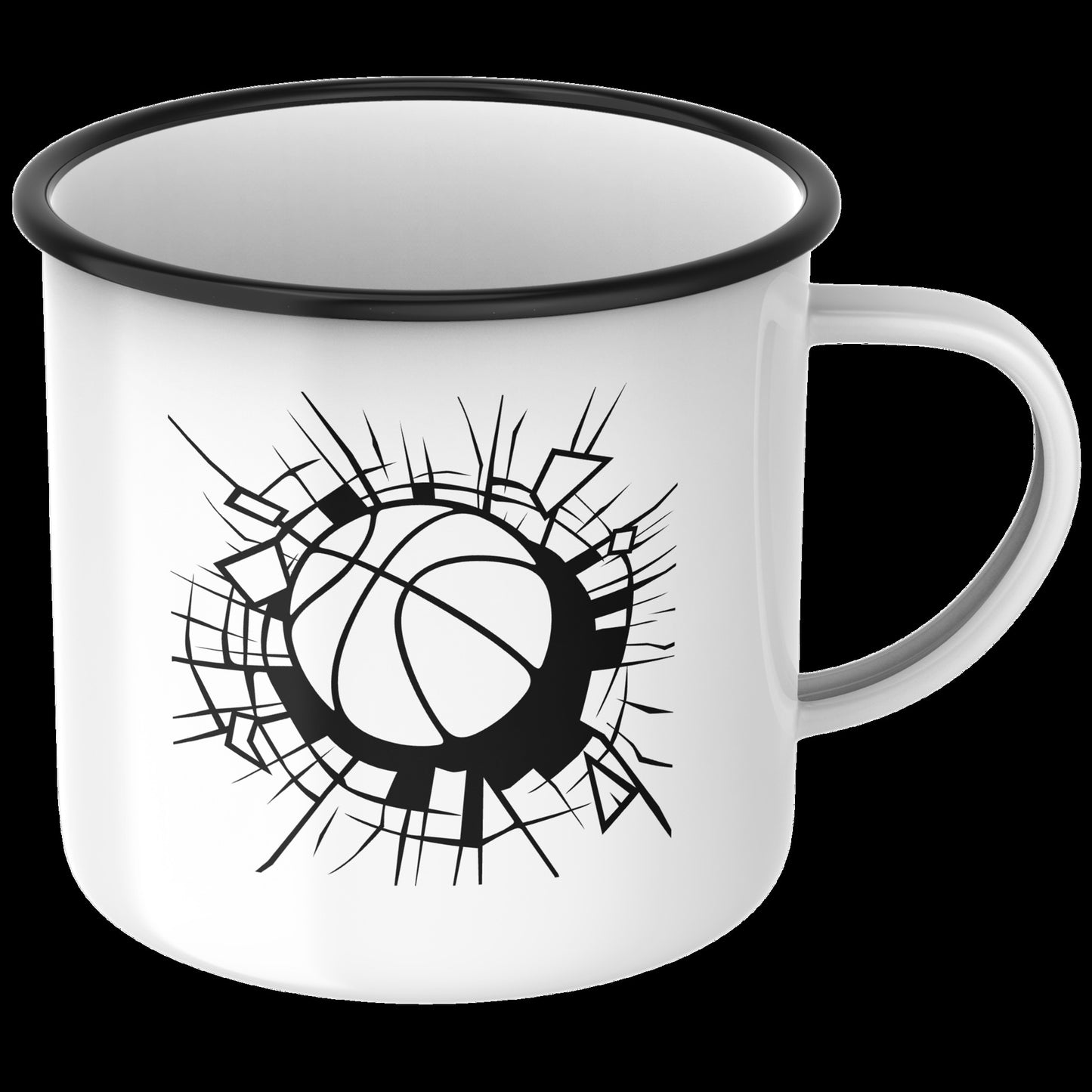 Smashing basketball design for creative cutting projects