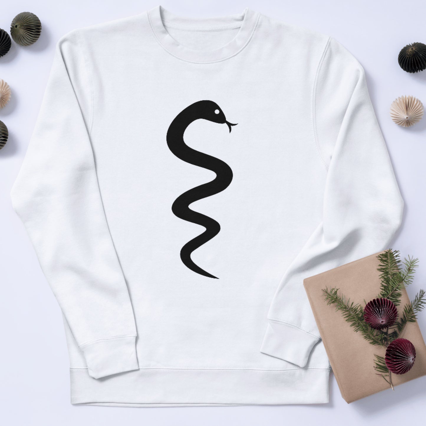 Stylish snake design perfect for cutting machines