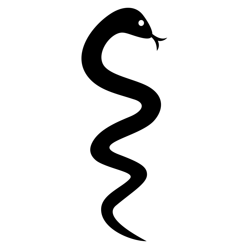 Stylish snake design perfect for cutting machines
