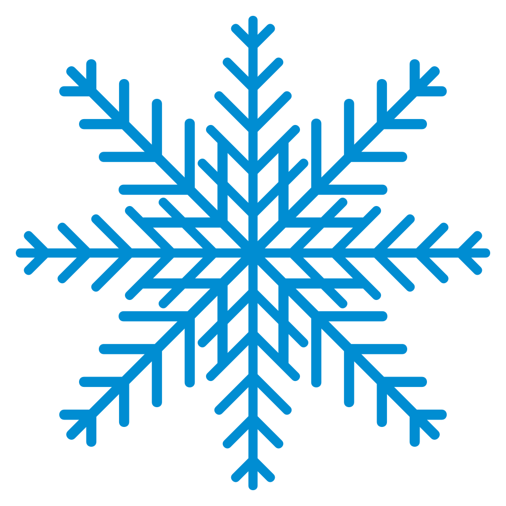 Charming snowflake vector design for creative projects