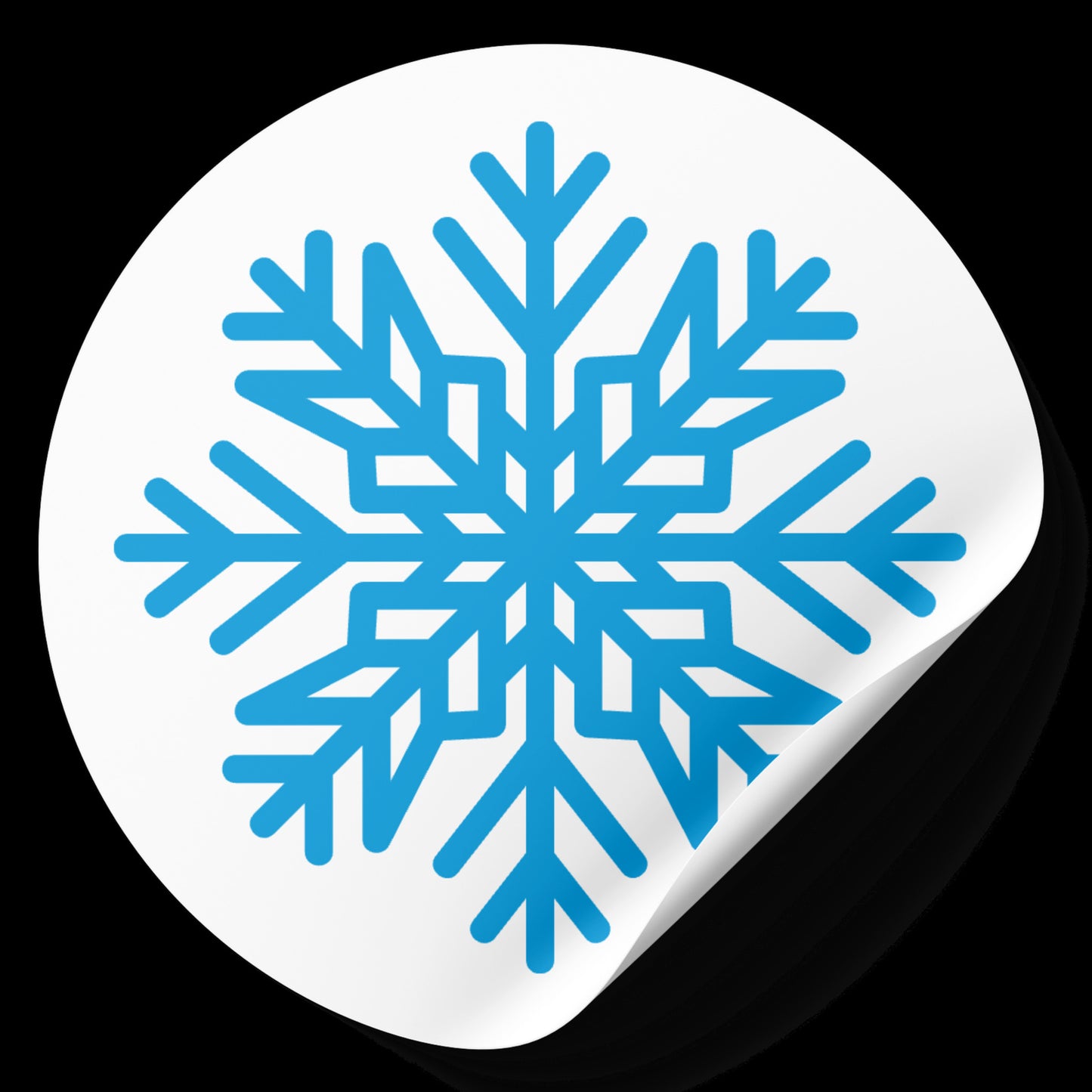 Snowflake design suitable for cutting machine projects
