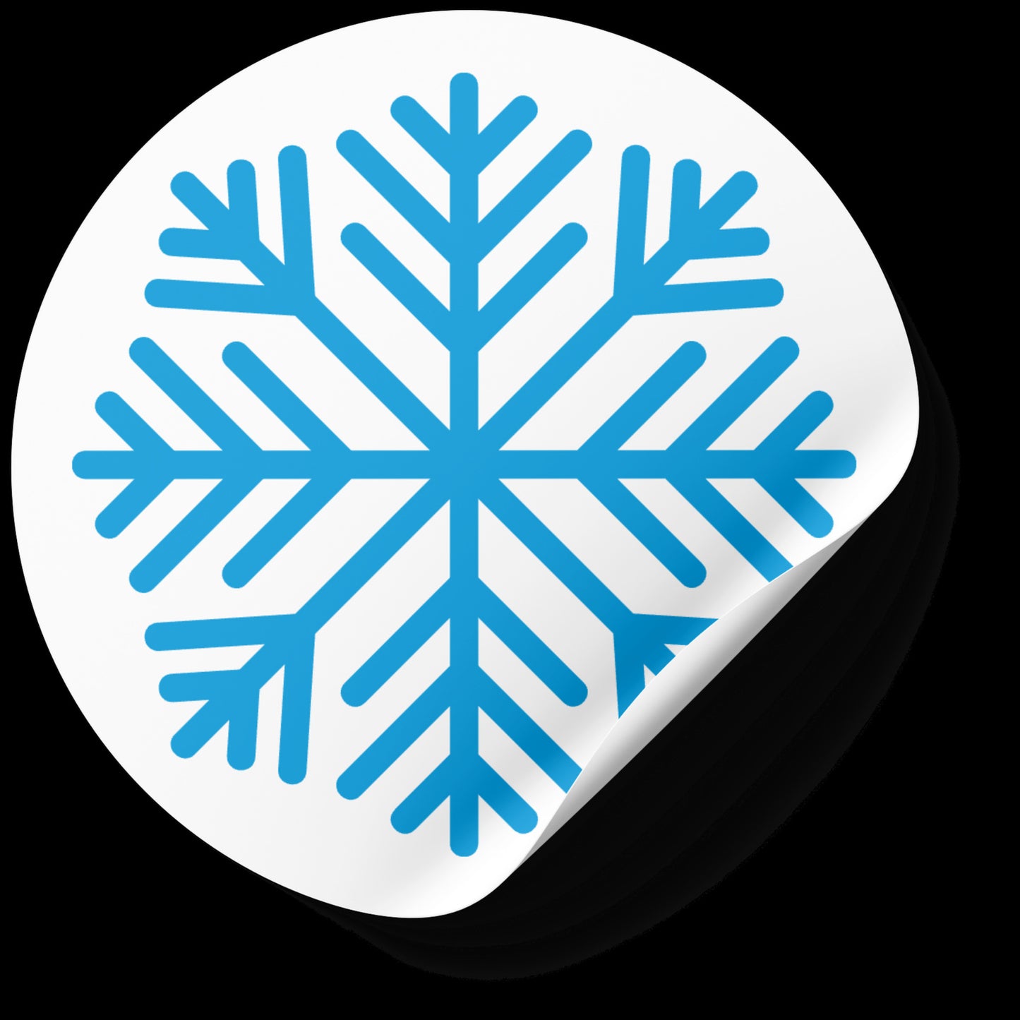 Unique snowflake design perfect for crafting projects