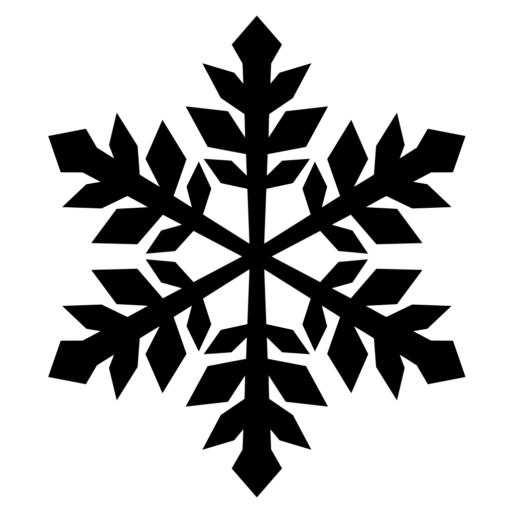 Intricate snowflake design for cutting machine projects