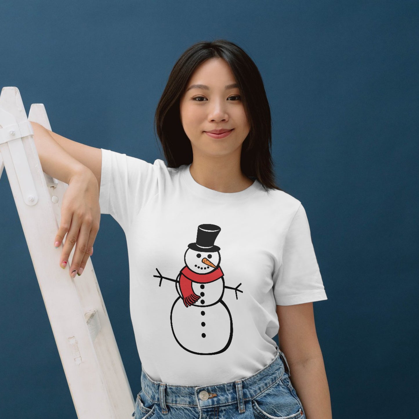 Charming snowman design for festive crafting fun