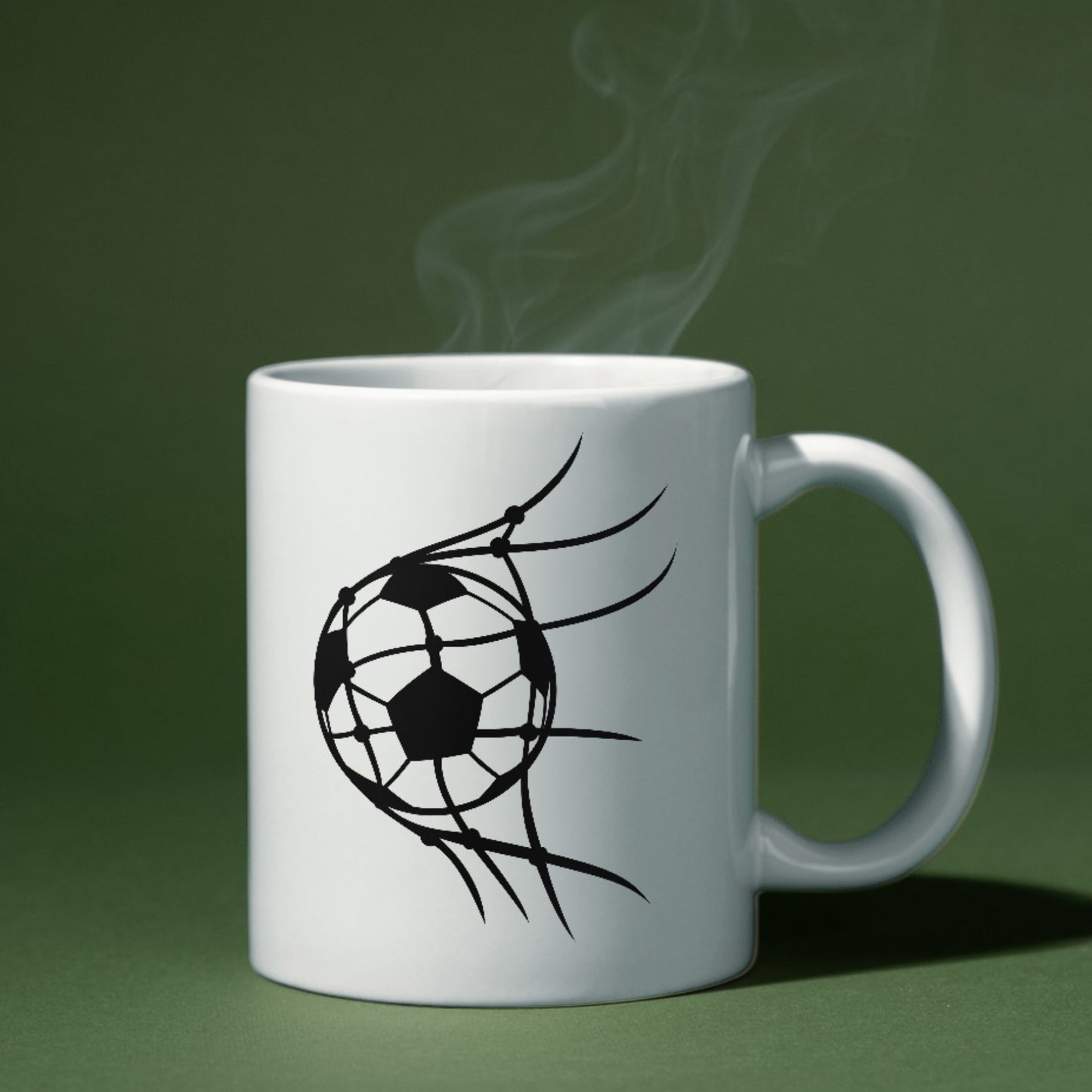 Creative soccer ball design for cutting machines