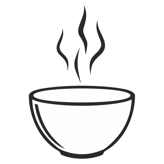 Elegant steaming bowl design for cutting machines reuse