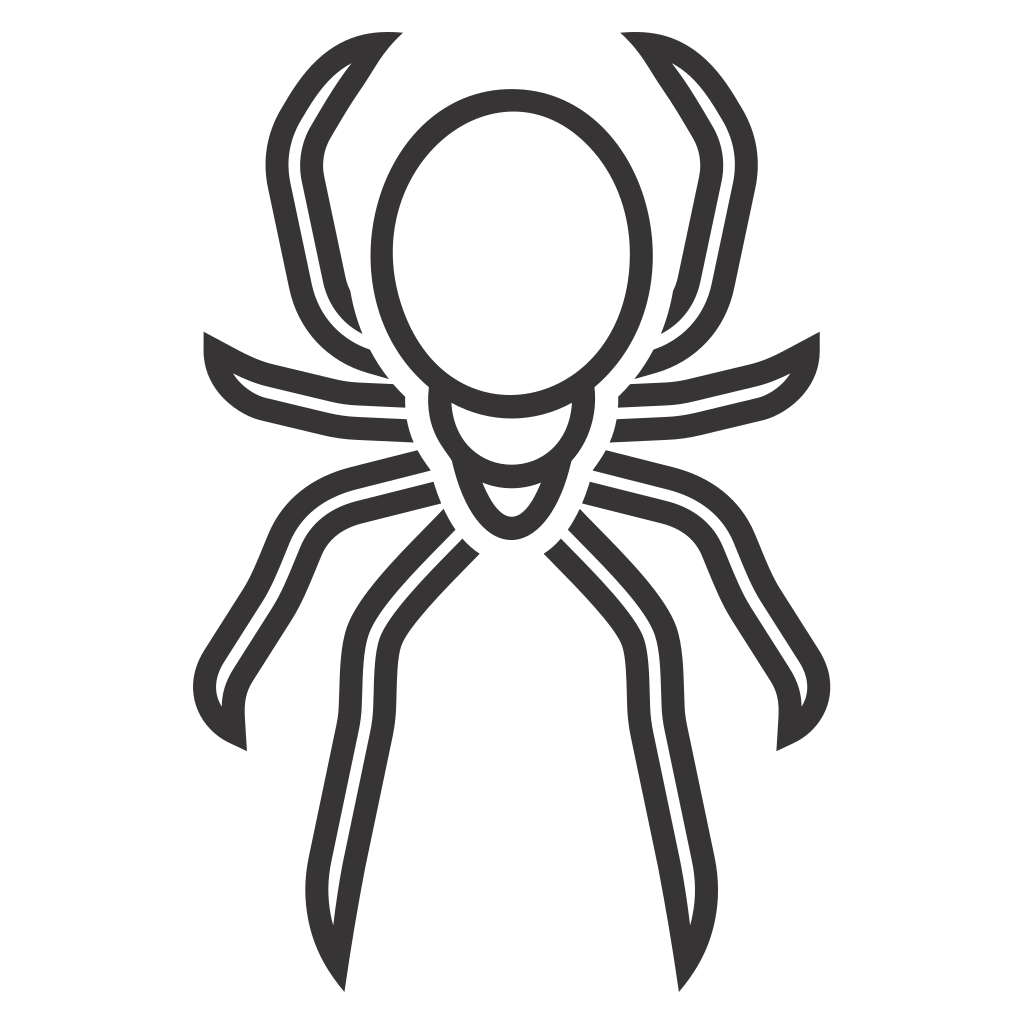 Intricate spider design for creative crafting projects