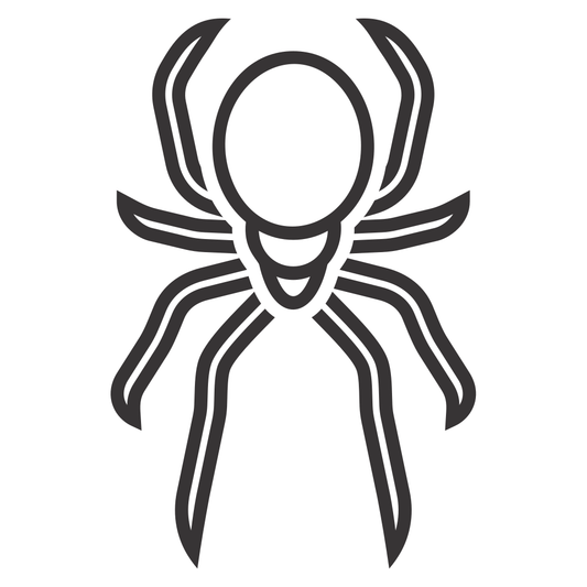 Intricate spider design for creative crafting projects