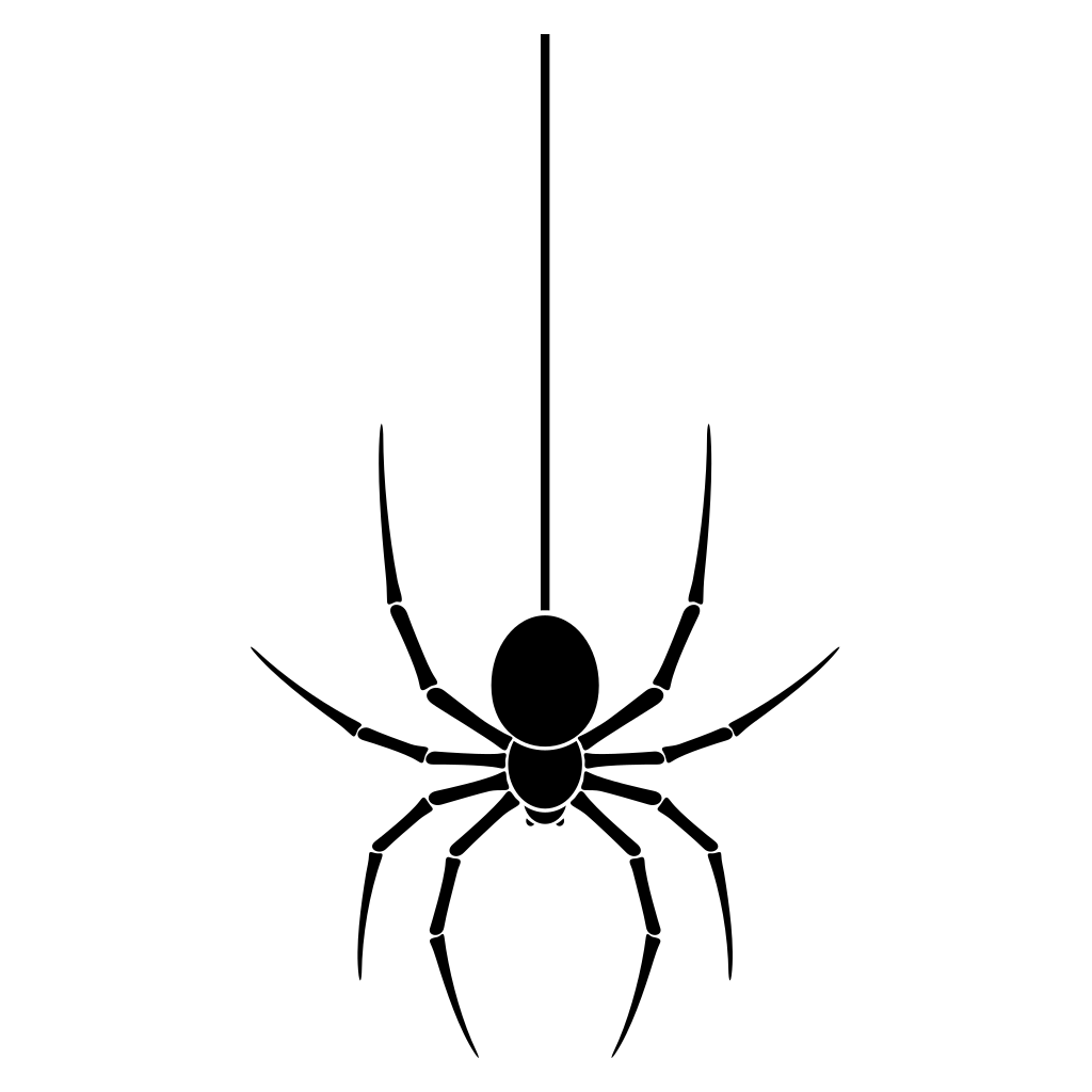 Intricate spider design for creative cutting projects