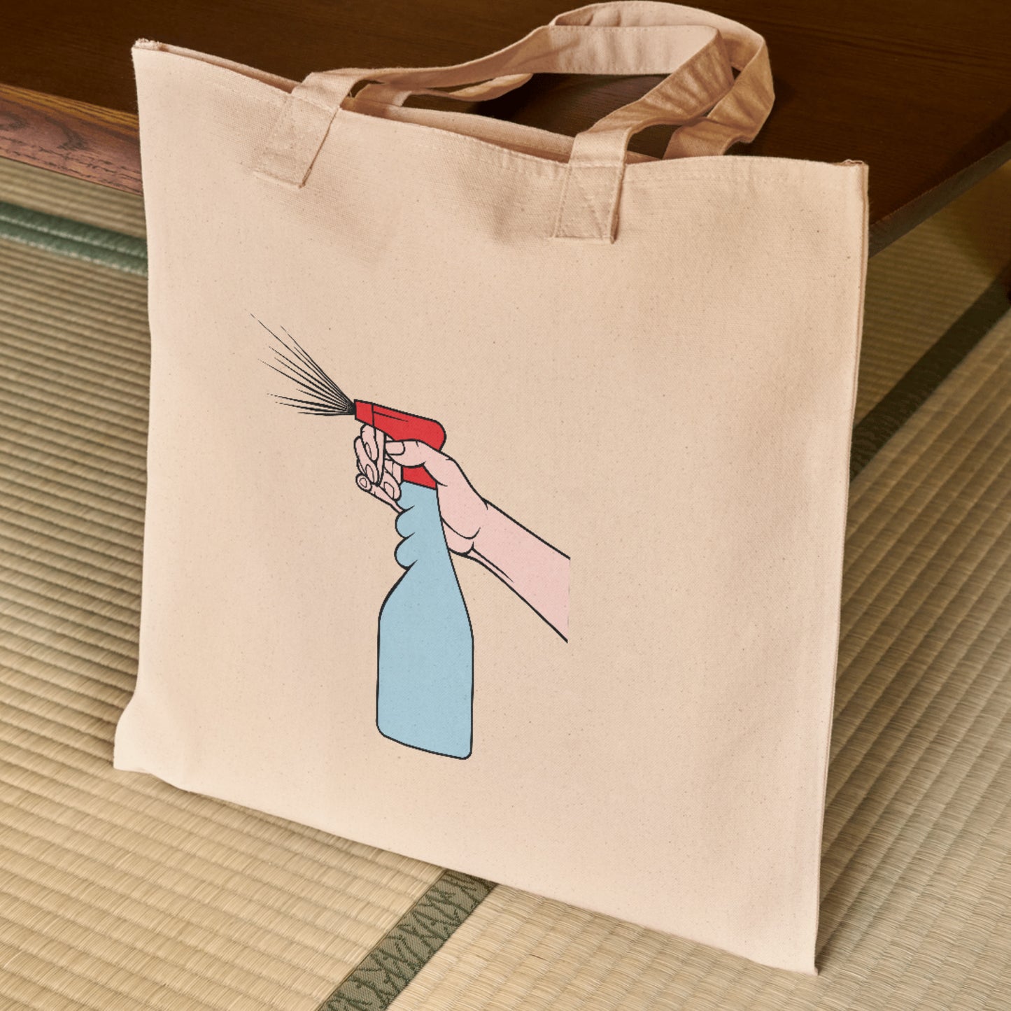 Creative vector spray bottle design for crafting projects