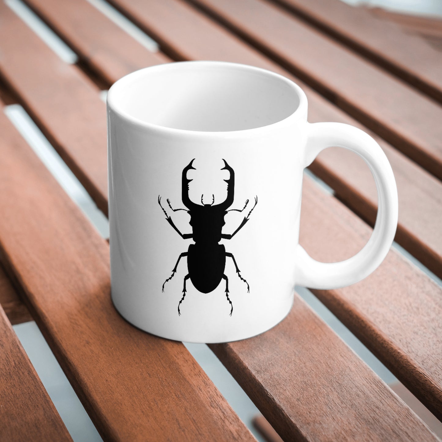 Intricate vector design for a striking insect silhouette