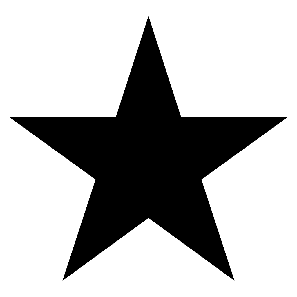 Creative star vector perfect for cutting machines and projects