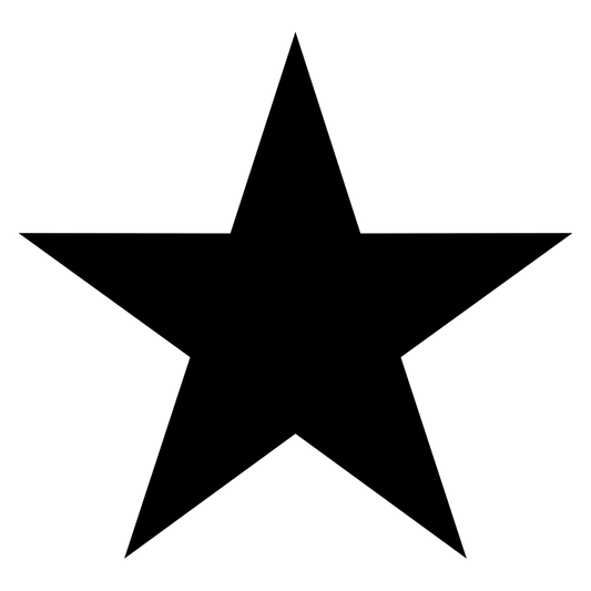 Creative star vector perfect for cutting machines and projects