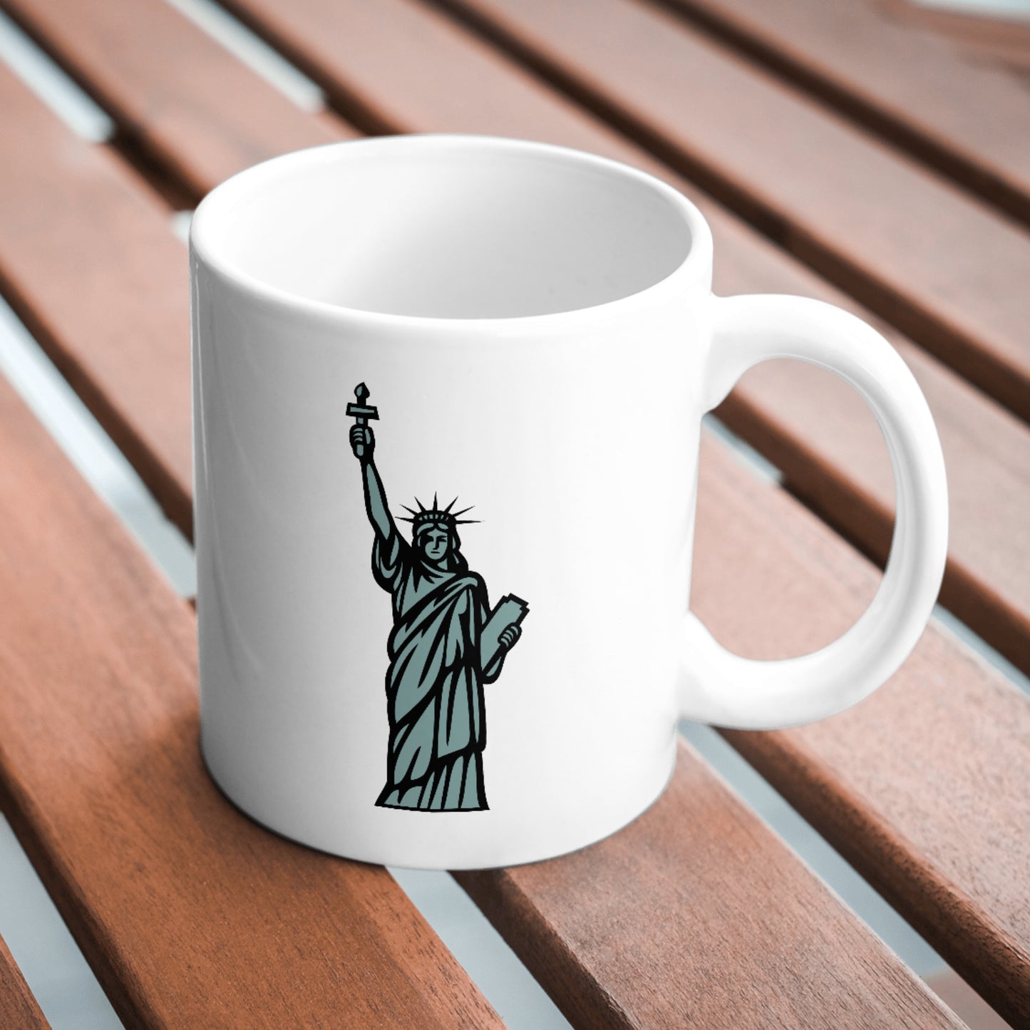 Vector silhouette of Statue of Liberty for cutters