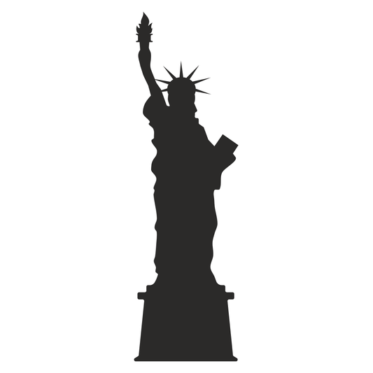 Vector design of the Statue of Liberty for cutting!
