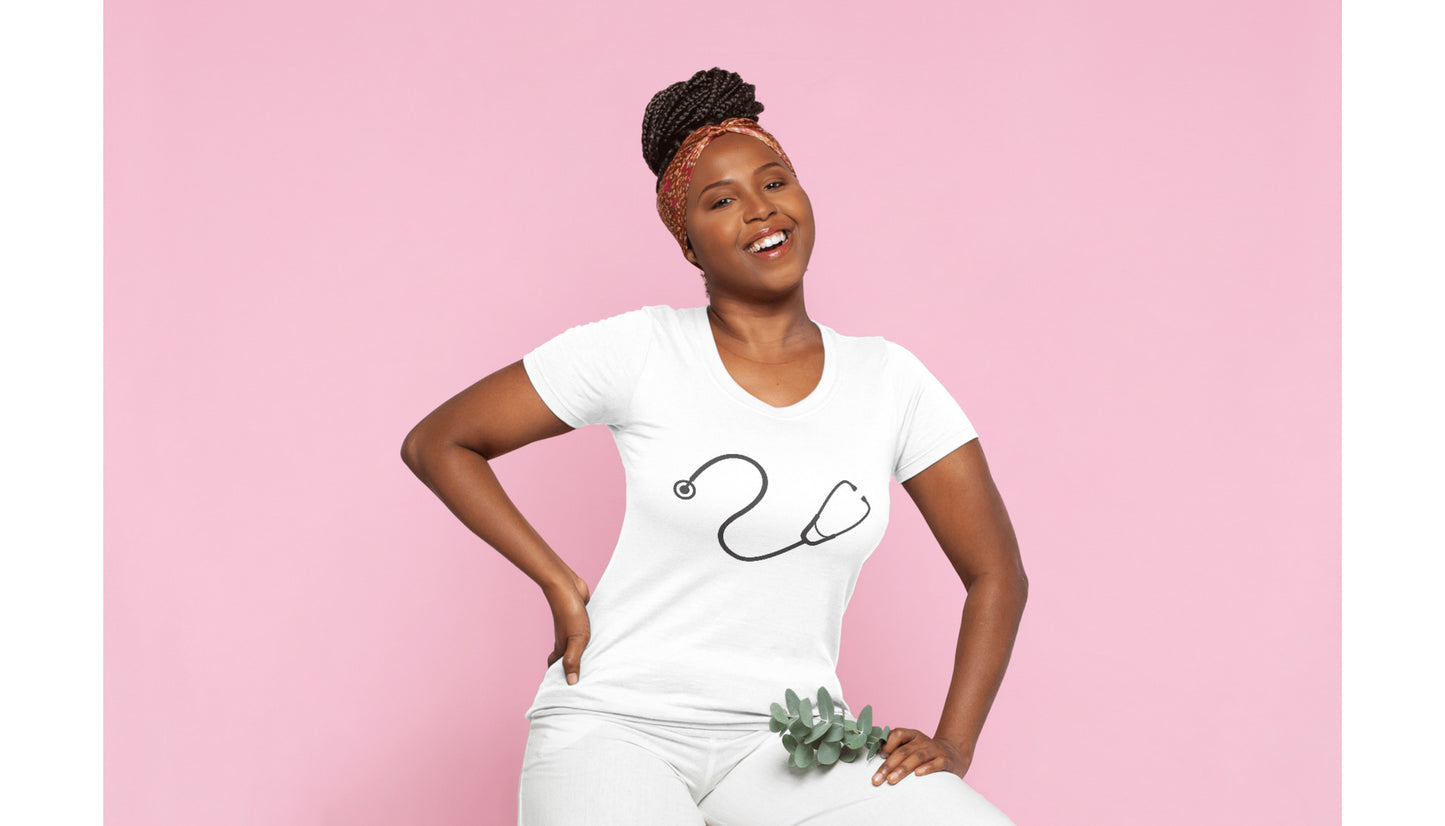 Stethoscope design for crafting projects and cutting machines