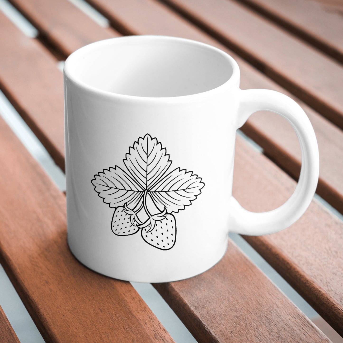 Strawberry vector design suitable for cutting machines