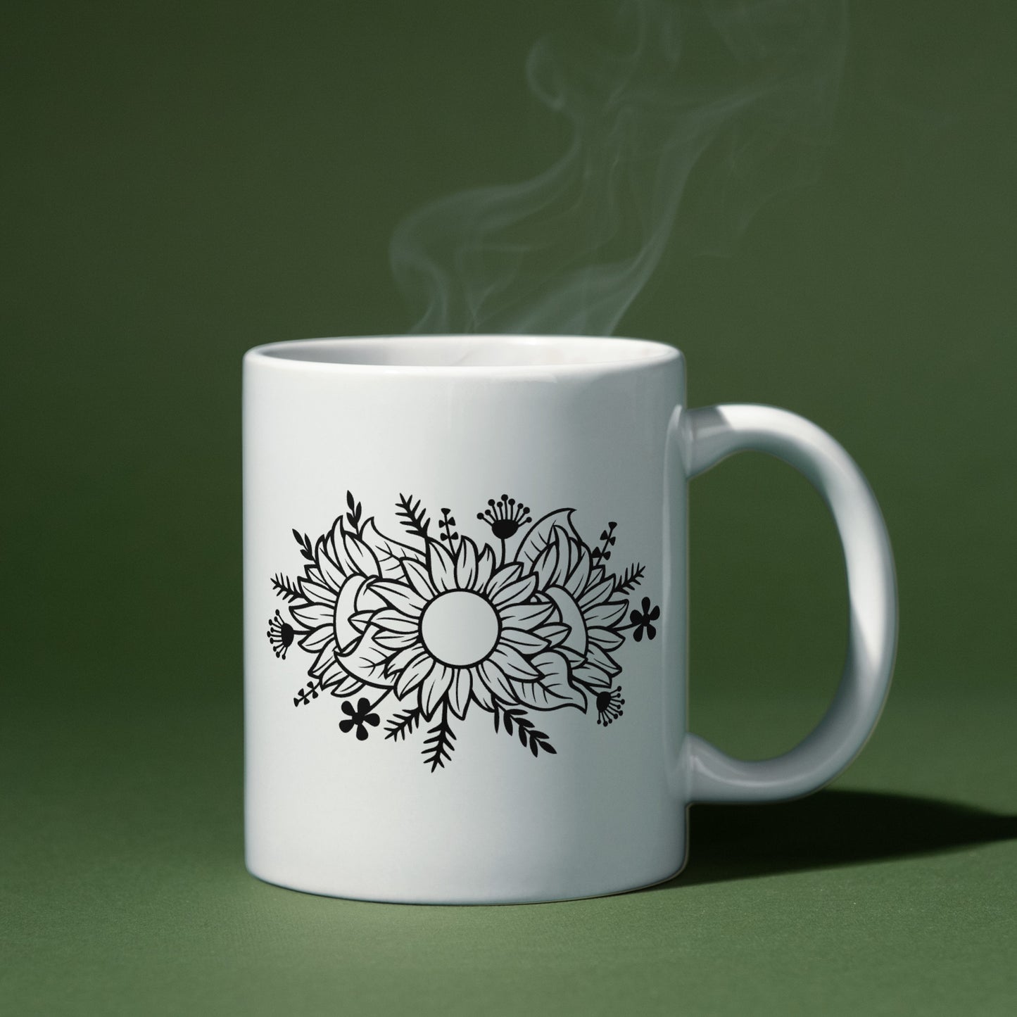 Beautiful layered sunflower design for crafting creations