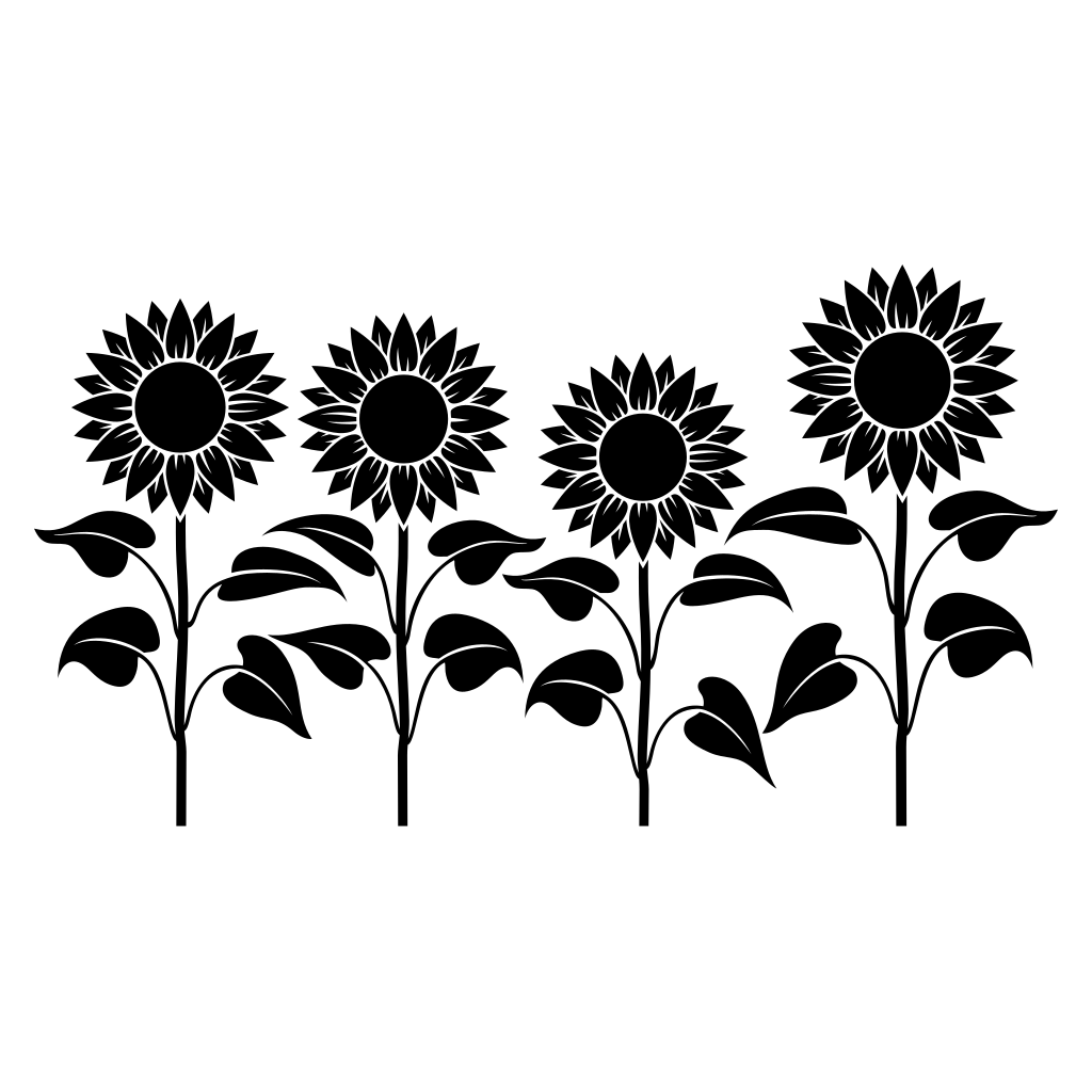 Charming sunflower design perfect for crafting enthusiasts