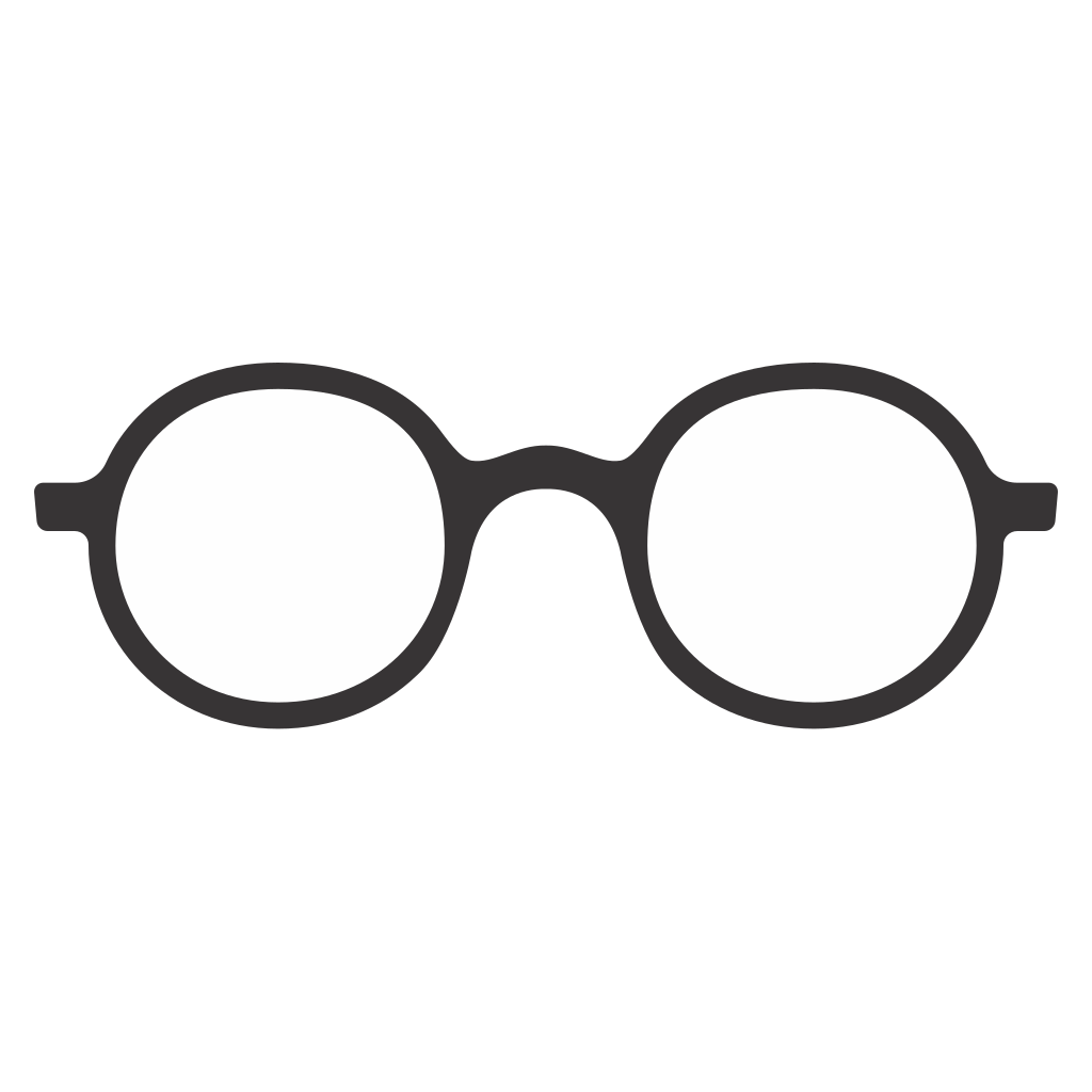 Retro sunglasses design for creative cutting projects