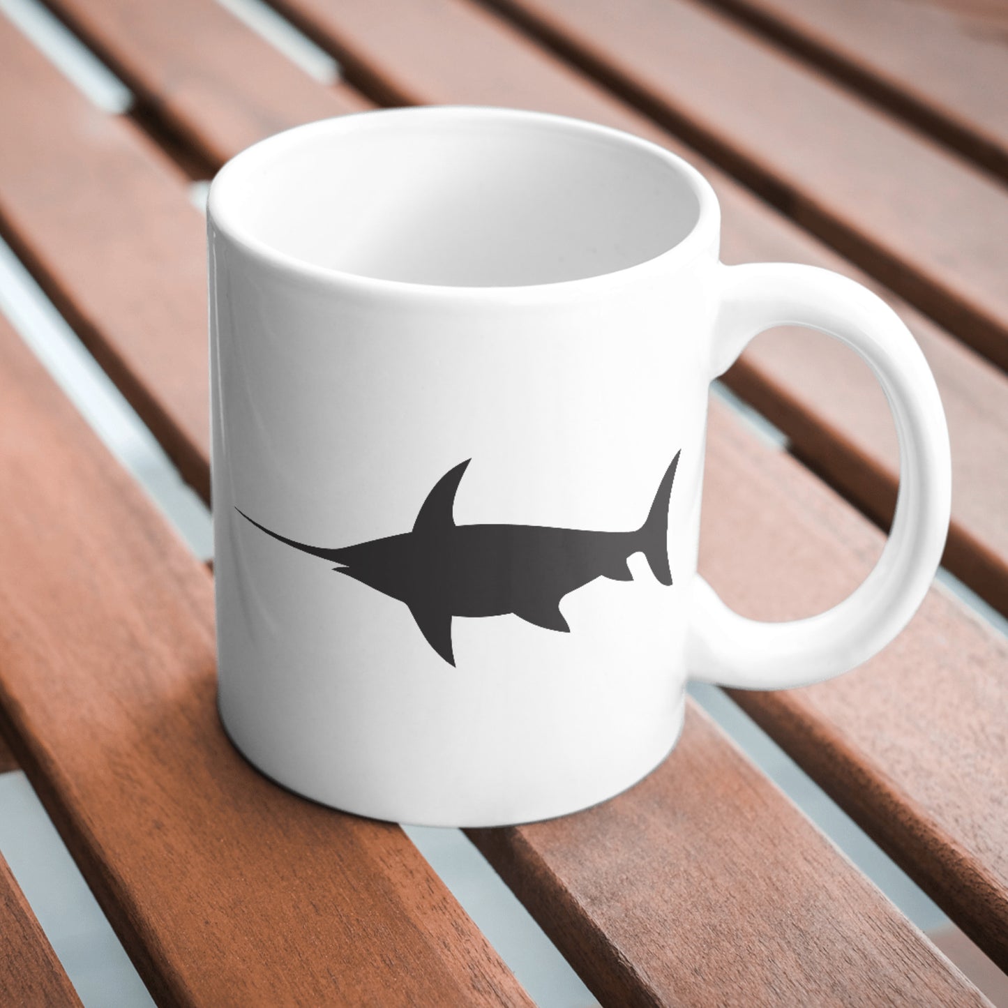 Beautiful swordfish silhouette for crafting and design projects