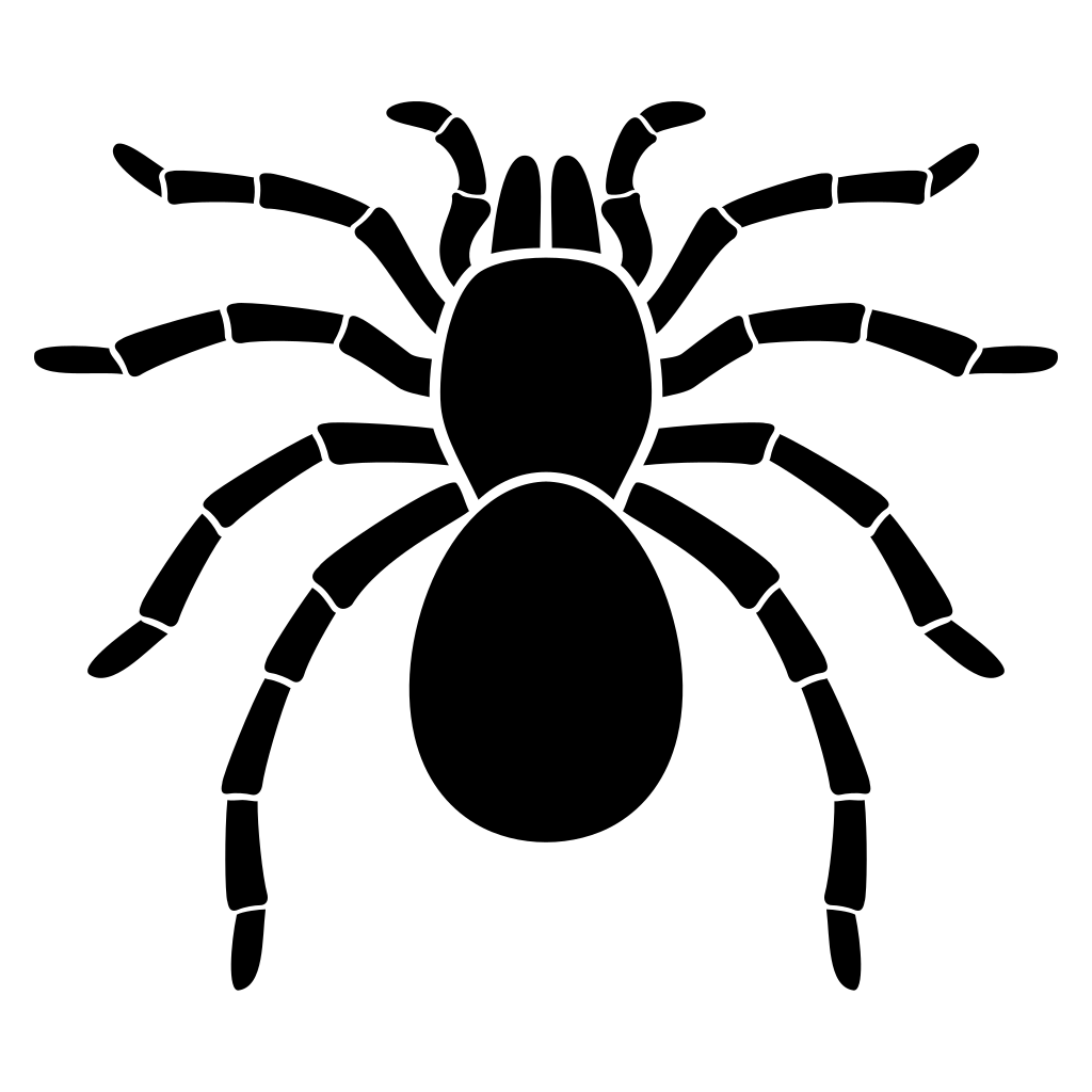 Create unique tarantula spider designs with vector svg files