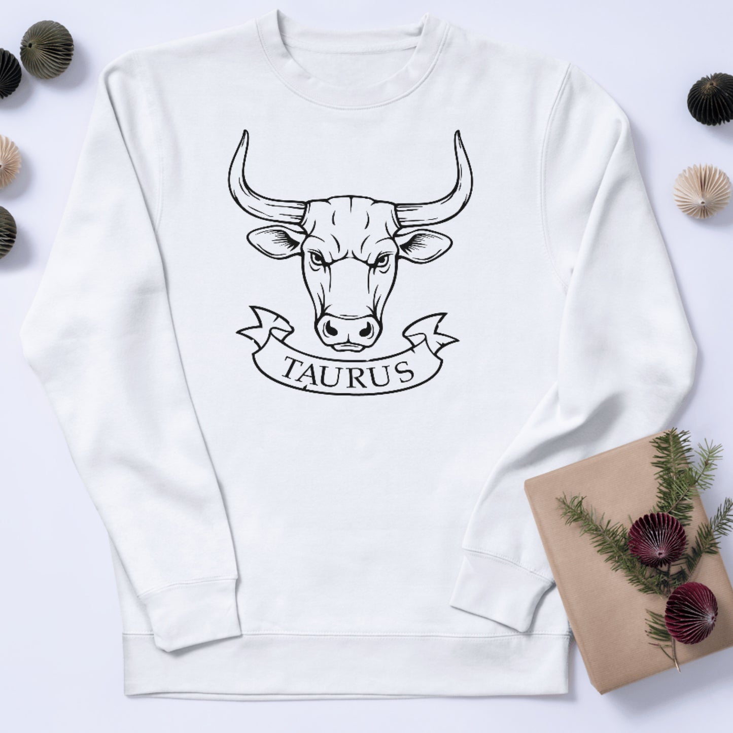 Bold Taurus bull head design for unique crafting projects