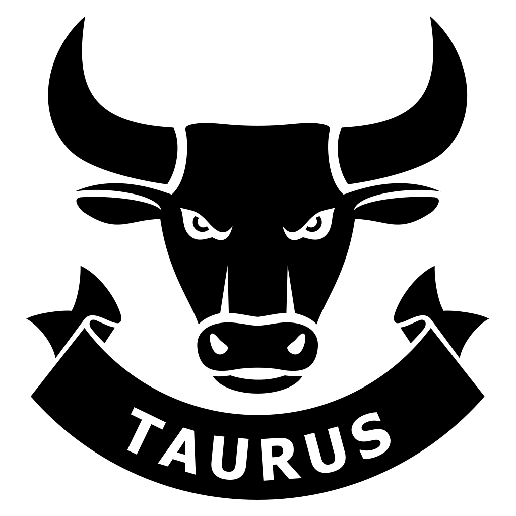 Bold Taurus bull design for cutting machine enthusiasts