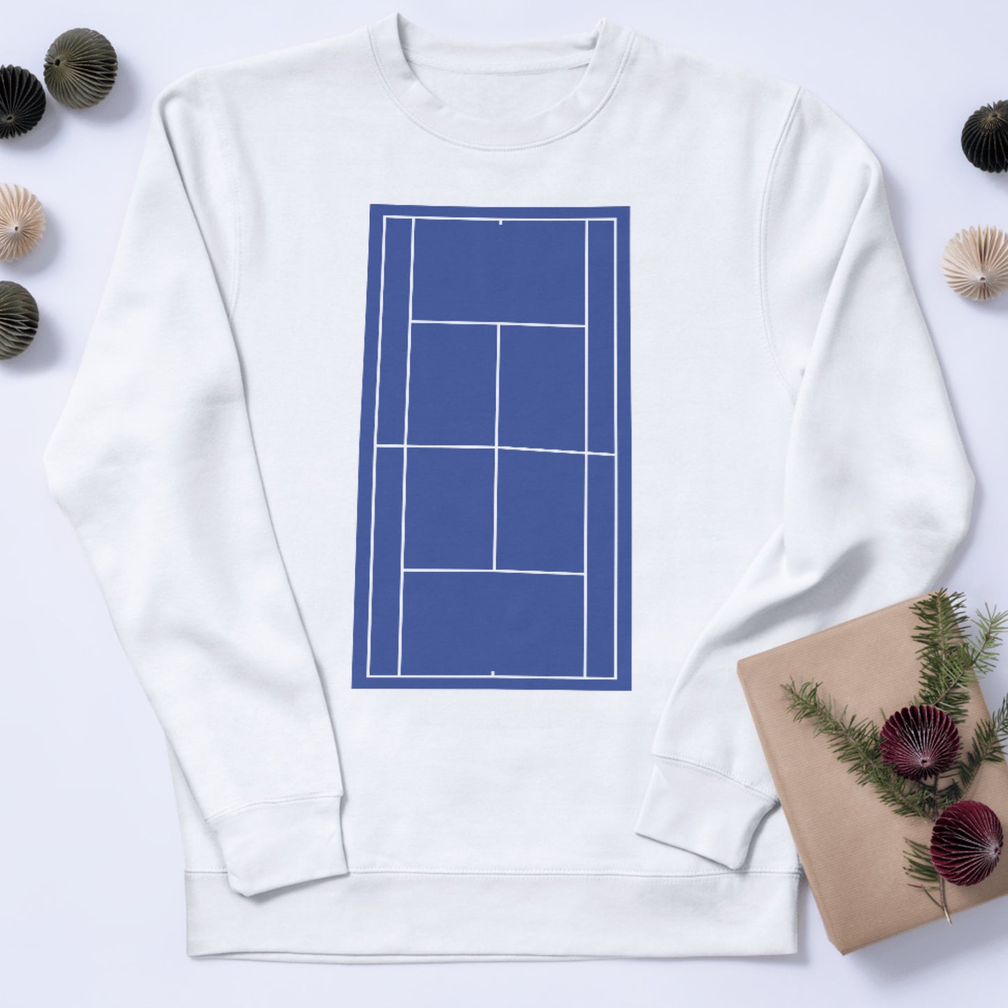 Creative tennis court vector design for cutting machines