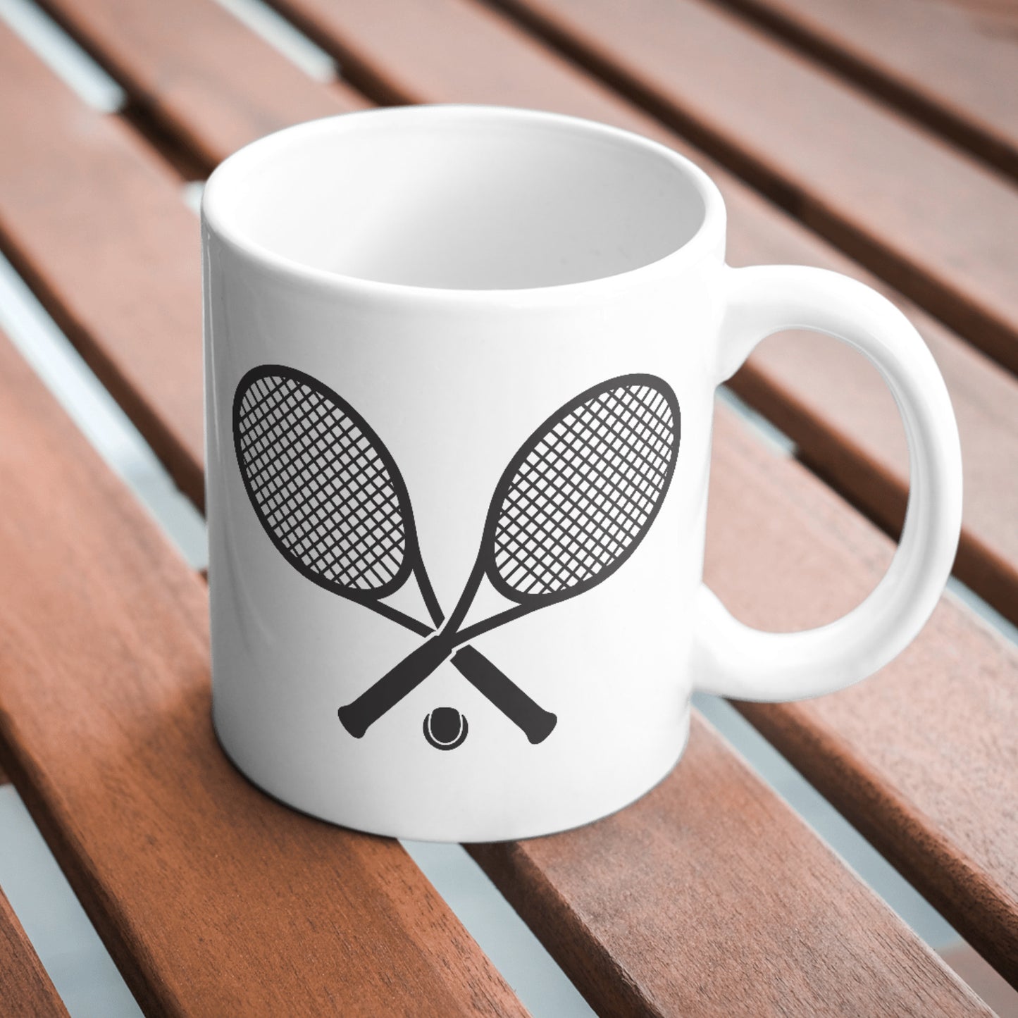 Creative tennis racquet design for cutting machines