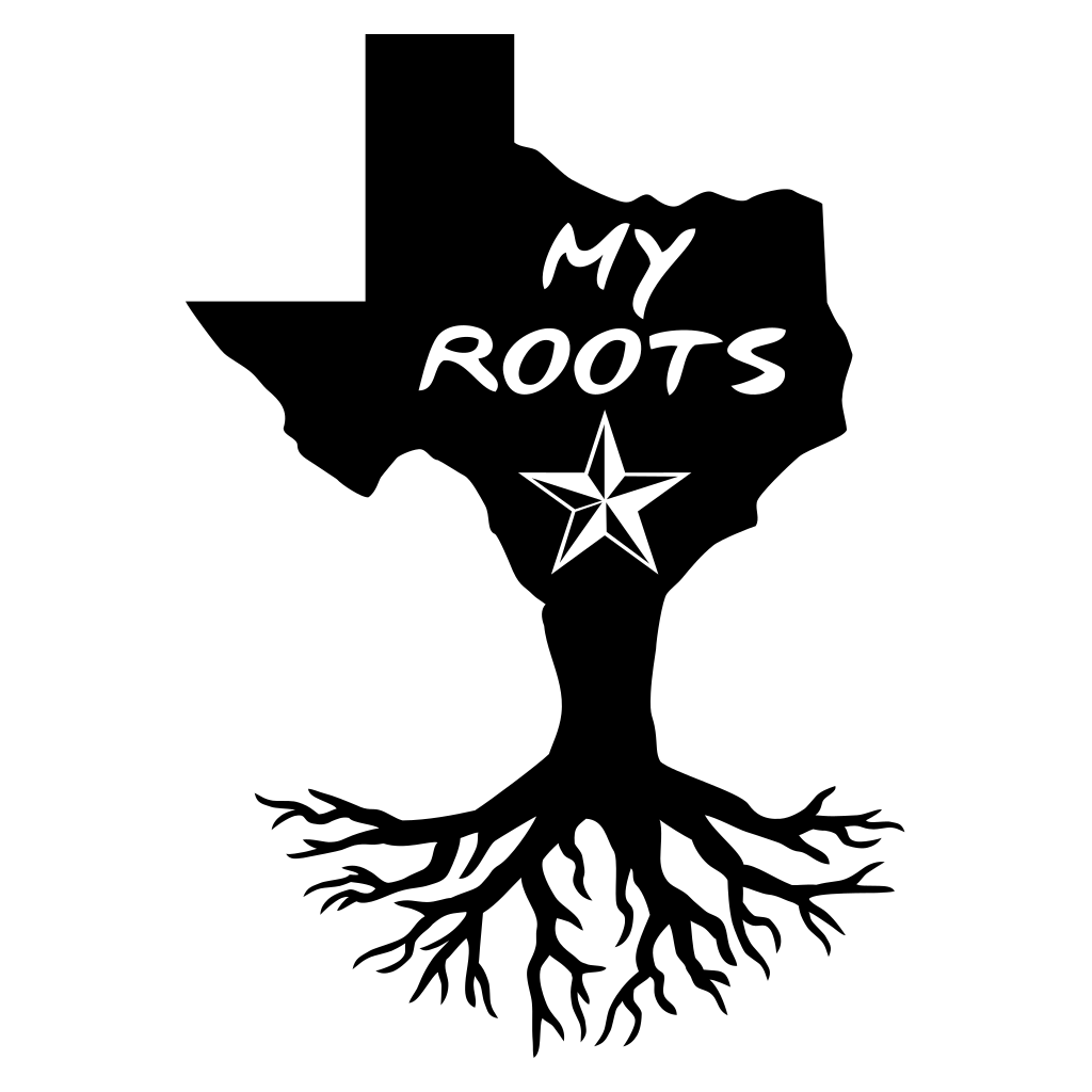 Texas my roots design for creative cutting projects