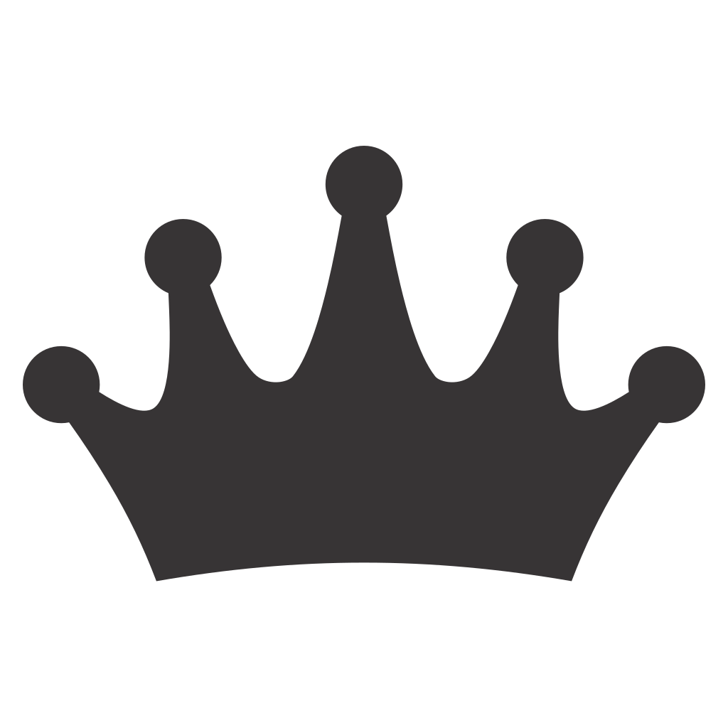 Crown design perfect for crafting and cutting machines